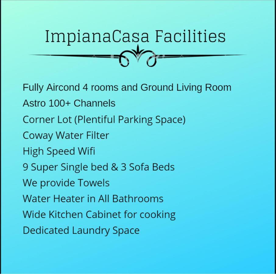 Impianacasa Kluang Homestay Dış mekan fotoğraf